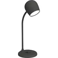 SmartaSaker Lampe m. Ladegerät + Lautsprecher - Ellie - Schwarz - - One Size - Lampe