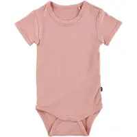 Minymo Kurzarm-Body Bamboo Misty Rose Gr. 86