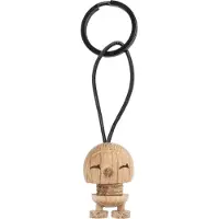 Hoptimist Schlüsselanhänger Bimble - 3 cm - Raw Oak - - One Size - Schlüsselanhänger