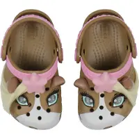 Crocs Pantoletten Toddler Classic IAM Horse Clog 211371 Braun