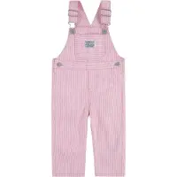 Levi's Latzhosen - Eisenbahn Stripe - Bright White/Pink - - 24 mt - Latzhosen