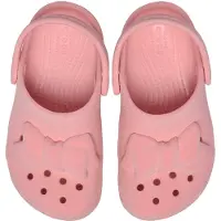 Crocs Sandalen - Classic+ Samt Bow Clog T - Powder Pink - - 19/20 - Sandalen