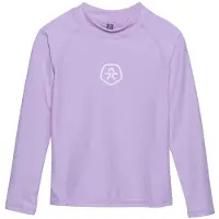 Color Kids - Kid's T-Shirt L/S Solid - Lycra Gr 98 lila