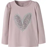 Name it Bluse - NmfTally - Dawn Pink m. Print - - 6 Jahre (116) - Blusen