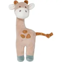 Nattou Rassel - Luna Giraffe - 20 cm - Beige - - One Size - Rasseln