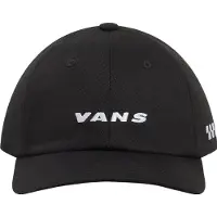 Vans Kappe Youth Check Side Curved Bill Jockey Black