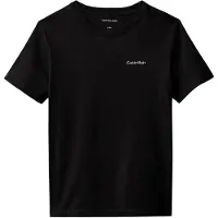 Calvin Klein T-Shirt - Brust-Inst.-Logo - CK Black - - 8 Jahre (128) - T-Shirts