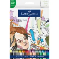 Faber-Castell Filzstifte - 24 st. - Goldfaber Skizze - - One Size - Filzstifte