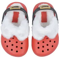 Crocs Sandalen Mit Futter - Classic+ Gefüttert Santa Clog T - Va - - 23/24 - Sandalen