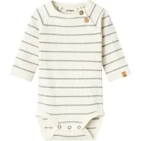 Lil´ Atelier Lil' Atelier Body l/ä - Rib - NbmKail - Coconut Milch - - 74 - Body L/Ä
