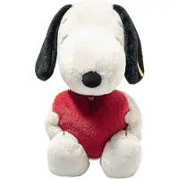 Steiff Kuscheltier Soft Cuddly Friends Snoopy Love Weiss (30cm)