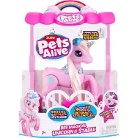 Zuru Spielzeug Einhorn Pets Alive magisch interaktiv Licht und Sound