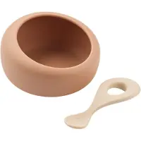 Liewood Geschirrset Sparia Bowl With Spoon Kinder Tuscany Rose / Apple Blossom