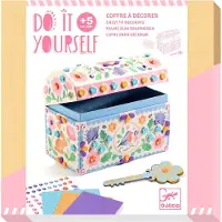 Djeco Kreatives DIY-Spiel Verzauberter Schatzkasten,