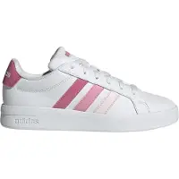 Adidas Sneaker SPORTSWEAR "GRAND COURT 3.0 KINDER UND TEENS", Mädchen, Gr. 35,5, cloud weiß, pink fusion, bliss pink, Synthetik, Textil, Schuhe Sneaker