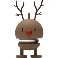 Hoptimist Small Soft Bumble - 9 cm - Choco - - One Size - Dekofigur