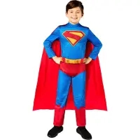 Rubies Superman Kostüm mit Umhang, 7-8 Jahre