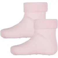 Minymo Socken - 2er-Pack - Anti-Rutsch - Pink - - 23/26 - Socken