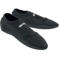 Seac Sub Scapin Neoprensocken für Tauchen und Wassersport Schwarz EU 34-35
