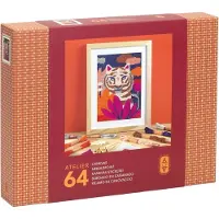 Djeco -Atelier 64, Stickerei Tiger