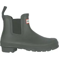 Hunter Gummistiefel - Original Chelsea - Dark Olive - - 37 - Gummistiefel
