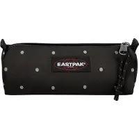 Eastpak Schlampermäppchen Benchmark Single Dots Black Silver schwarz