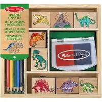 Melissa & Doug Dinosaurierstempel Bastelset