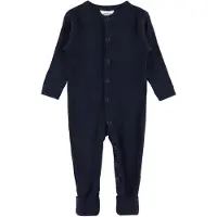 Joha Pyjama Merinowolle, Navy, 70