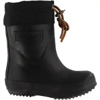 Bisgaard 5712827500438, Stiefel, Kind, Schwarz, Breite Passform, Schnürverschluss, Gummi