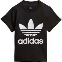 Adidas Originals T-Shirt Trefoil DV2829 Schwarz Regular Fit 74