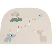 Done by Deer Celebration Tischset Silikon, Sand