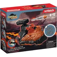 Schleich ELDRADOR CREATURES Lava Düsenjet Fahrzeug mit Mini Cretaure, Aktion/Abenteuer, Lava World, Monsters and dragons, 7 Jahr(e), Mehrfarbig