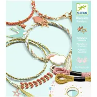 Djeco Kumihimo Armband - DIY - - One Size - Kreatives Spielset