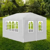 vidaXL “2026 Moderne“Partyzelt 3x4 m Weiß - Pavillons & Partyzelte Designermöbel 6250259
