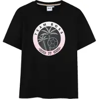 BOSS Kids-T-Shirt aus Baumwolle mit kreativem Artwork Grösse 126