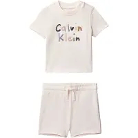 Calvin Klein Sommerkleid LVCKSJI11B Rosa Regular Fit