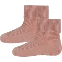 Minymo Socken - 2er-Pack - Anti-Rutsch - Rose Cloud - - 15/18 - Socken