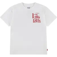 Levi's T-Shirt - Bright White m. Print - - 16 Jahre (176) - T-Shirts