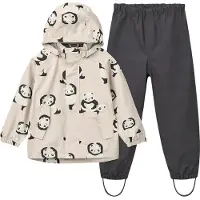 Liewood Regenanzug Kinder Pedia Regenbekleidungs-Set Panda / Sandy-Größe 116