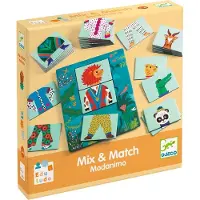 Djeco Spiel - Mix & Match - - One Size - Spiele