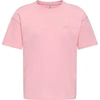 Kids Only T-Shirt - Loose - Noos - KogHelen - Romance Rose/Straw - - 7-8 Jahre (122-128) - T-Shirts