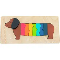 Vilac Puzzlespiel - Holz - 11 Teile - Hund - - One Size - Puzzlespiele