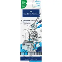 Faber-Castell Filzstifte - 6 st. - Goldfaber Sketch - Produktdes - - One Size - Filzstifte