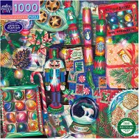 Eeboo - Puzzle 1000 pcs - Christmas Decoration (EPZTCDR)