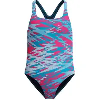 Speedo Hyperboom Print Medalist Badeanzug