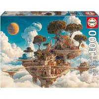 Educa Puzzlespiel - 1000 Teile - Kingdom Von Clouds - - One Size - Puzzlespiele