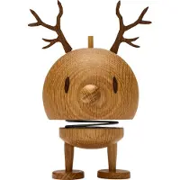 Hoptimist Rentier Bumble - Medium+ - 14 cm - Oak - - One Size - Dekoration