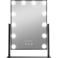Gillian Jones Schminkspiegel - 12 LED/Touch - Schwarz - - One Size - Spiegel