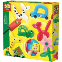 SES Creative 14017 Modellierballons - Ballonmodellier-Set für Kinderpartys, Bastelset für Kinder, 6 Jahr(e), Mehrfarbig, 1 Stück(e)