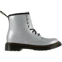 Dr. Martens Boots - 1460 J - Nebula Glitter - Silver/Silver - - 34 - Stiefel